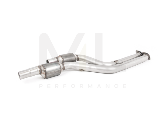 Milltek BMW 2 Series F87 M2 Competition Coupé GPF/OPF Bypass Section with 200 Cell Hi-Flow Sports Cats - ML Performance UK