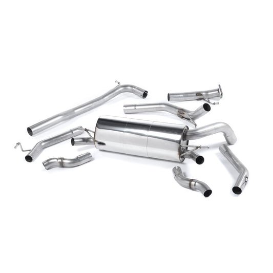 Milltek FN2 Civic Type R 2.0 Non-resonated Cat-back Exhaust System - ML Performance UK