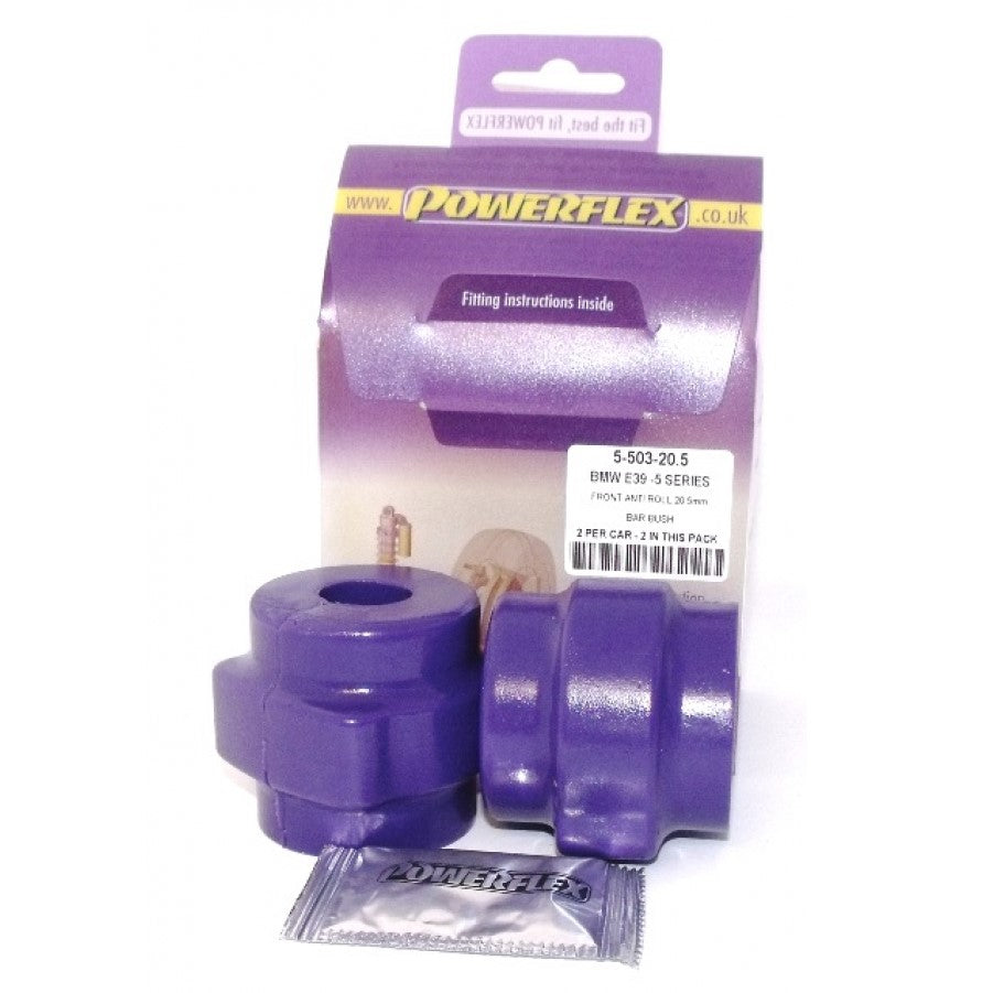 Powerflex BMW E38 Front Anti Roll Bar Mounting Bush 20.5mm (Inc. 728i, 730d, 740i & 750i) - ML Performance UK