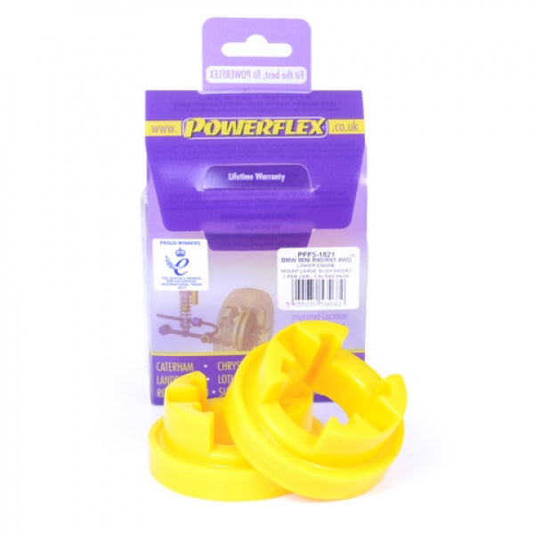 Powerflex Mini R60 R61 Lower Engine Mount Large Bush Insert | ML Performance UK