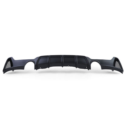 ProTuning BMW F32 F33 F36 M Sport Dual Exit Rear Bumper Diffuser (Inc. 330i, 335i & 340i) - ML Performance UK