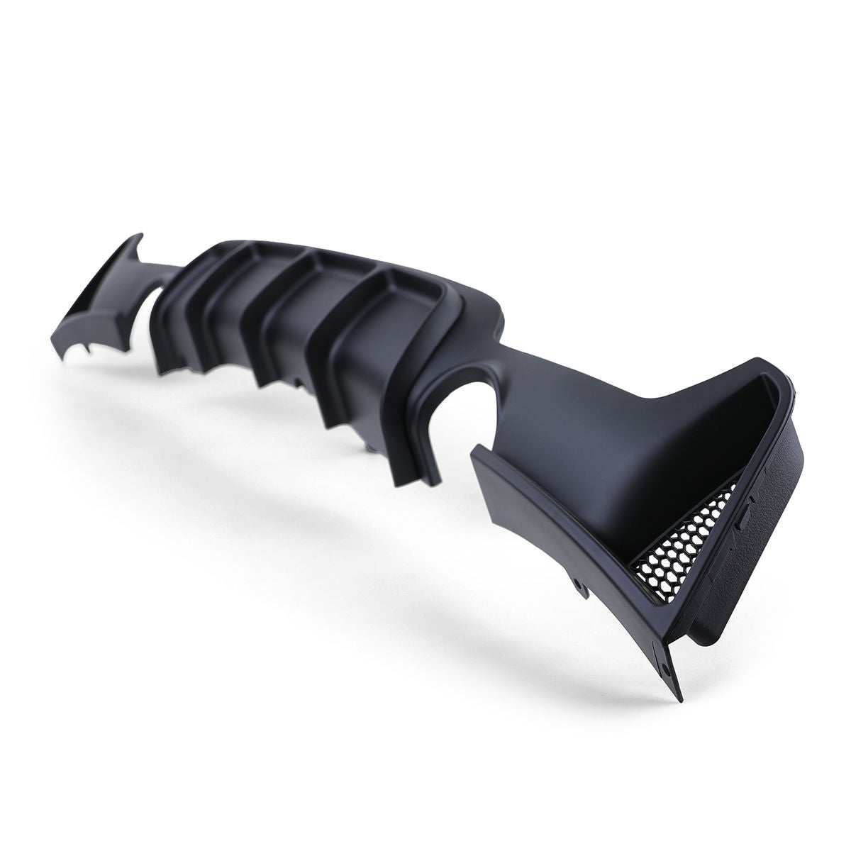 ProTuning BMW F32 F33 F36 M Sport Dual Exit Rear Bumper Diffuser (Inc. 330i, 335i & 340i) - ML Performance UK