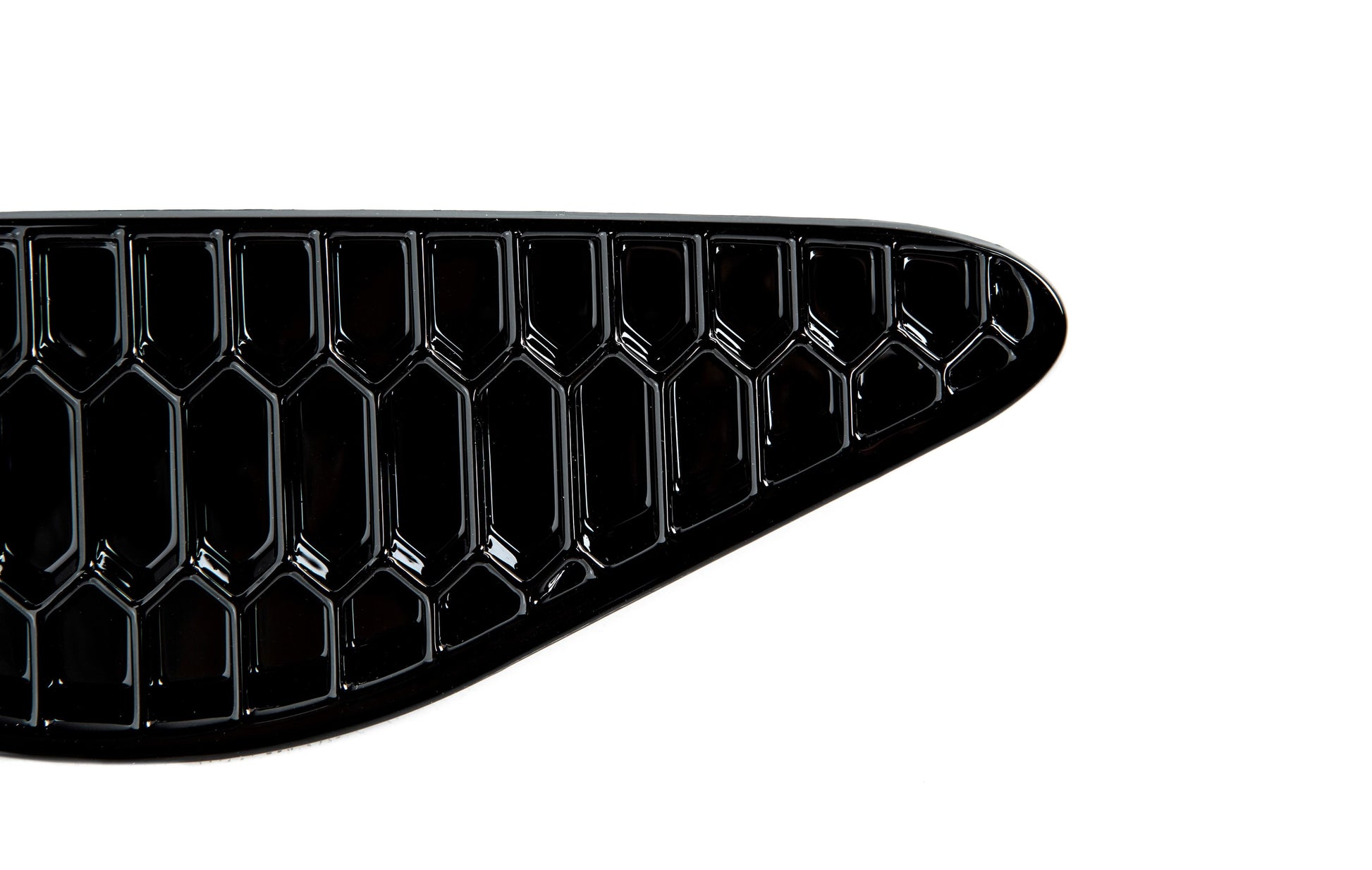 Acexxon R15-10-2 BMW Gloss Black Rear Reflector Insert Set - Honeycomb | ML Performance UK Car Parts