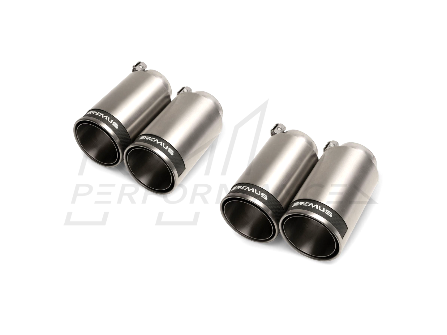 Remus BMW G80 G82 Stainless Steel Quad Tail Pipe Set (M3, M3 Competition, M4 & M4 Competition) - ML Performance UK