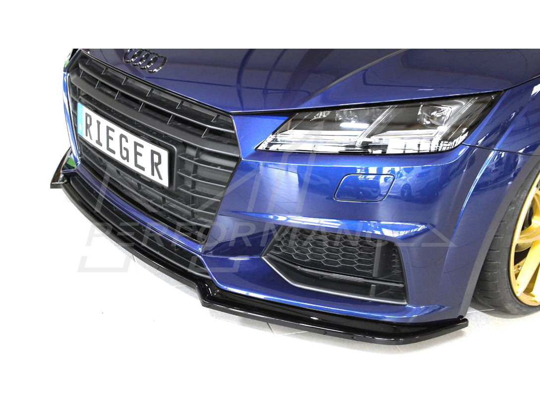 Rieger Audi 8S Front Splitter (TT & TTS) - ML Performance UK