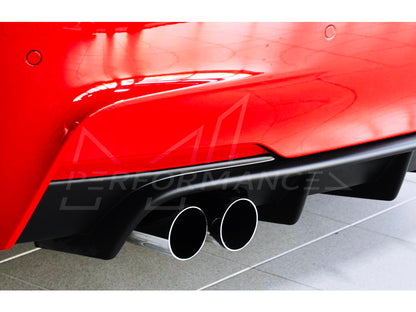 Rieger BMW 3 Series F30 F31 M-Series Rear Diffuser (Inc. 320i, 335i & 340i) - ML Performance UK