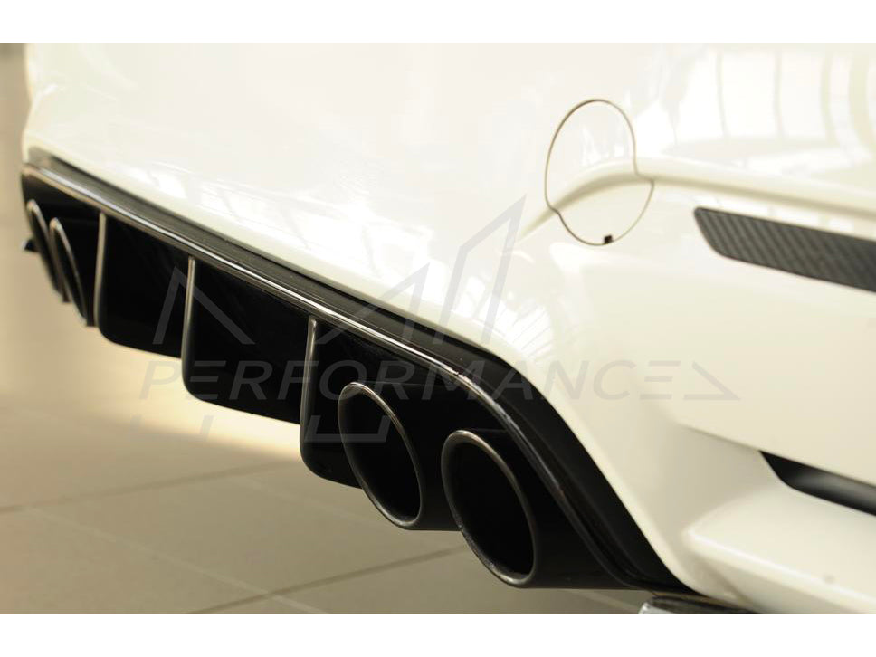 Rieger BMW F80 F82 F83 Rear Bumper Diffuser (M3 & M4) - ML Performance UK