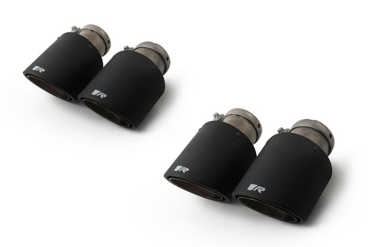 Remus Audi BMW VW Carbon Tail Pipe Set (Inc. G30 M550ix, F87 M2, MK7 Golf GTI & MK7 Golf R) - ML Performance UK