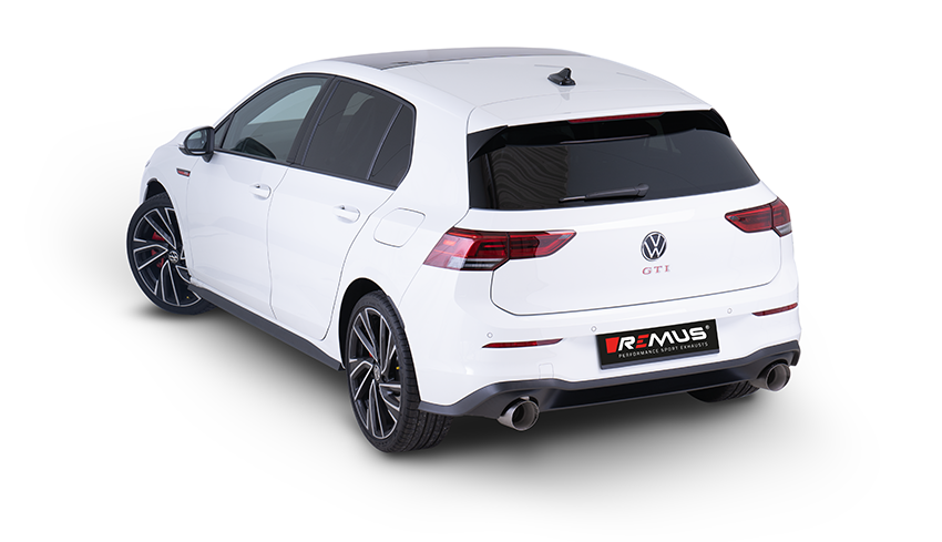 Remus VW MK8 Golf GTI Rear Sport Exhaust Silencer - ML Performance UK