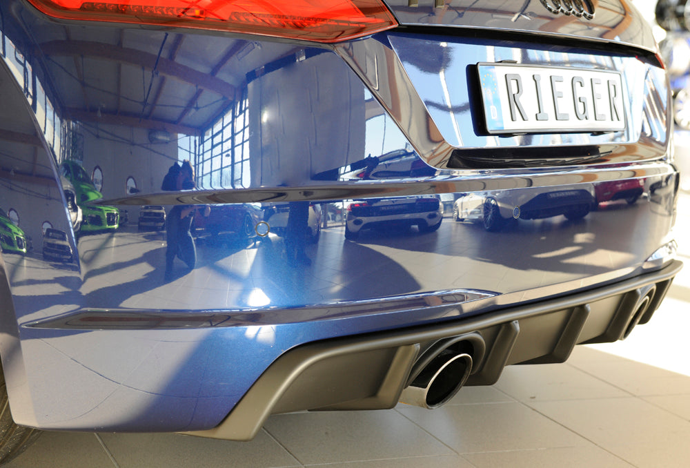 Rieger Audi 8S Rear Diffuser Insert (TT & TTS) - ML Performance UK