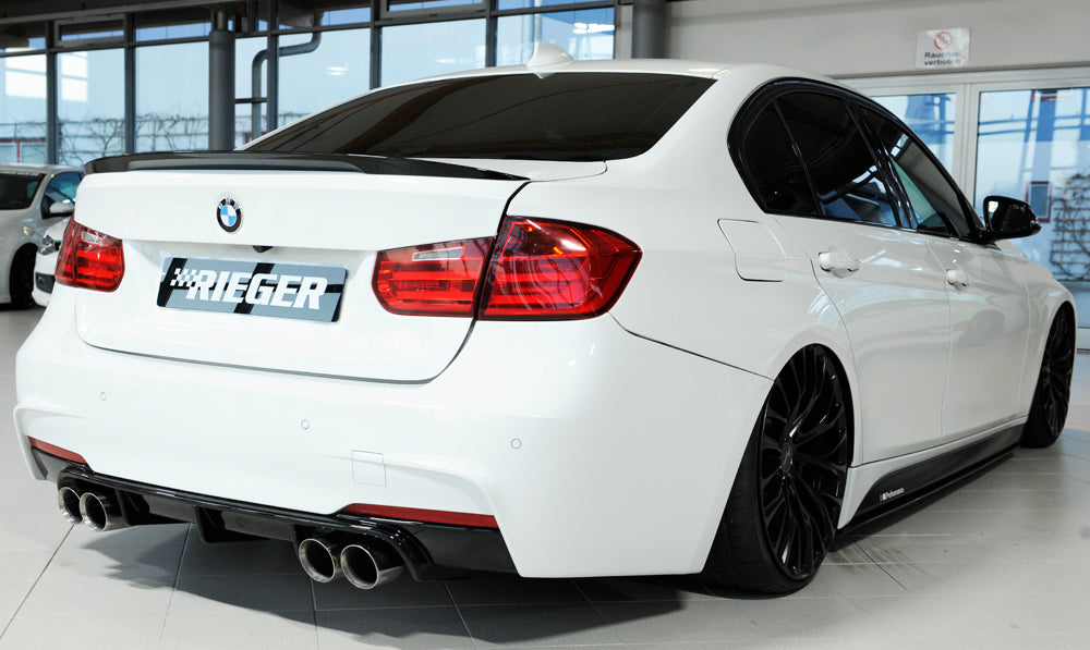Rieger BMW 3 Series F30 F31 Rear Quad Diffuser (Inc. 320i, 335i & 340i) - ML Performance UK