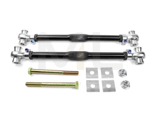 SPL BMW E9X/E8X Titanium Rear Toe Links M Version + Eccentric Lockout | ML Performance UK 