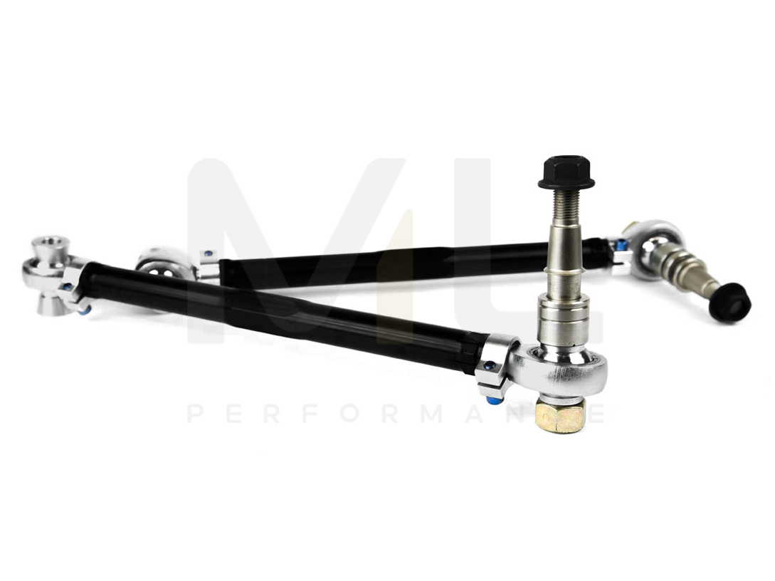 SPL Porsche 996 997 986 987 Titanium Rear Toe Arms Bumpsteer Adjustable (911, Boxster & Cayman) | ML Performance UK 