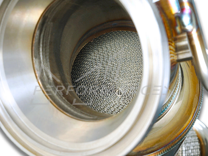 Stone Exhaust BMW B48D G20 G21 Eddy Catalytic Downpipe (Inc. 320, 330i / OPF Model) - ML Performance UK