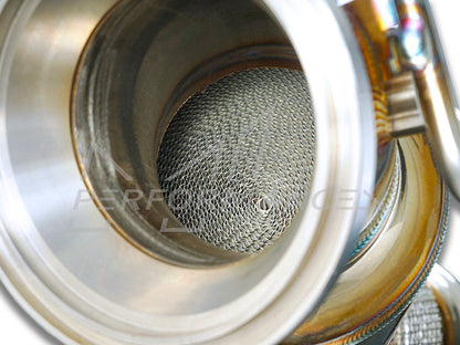 Stone Exhaust BMW B48D G20 G21 Eddy Catalytic Downpipe (Inc. 320, 330i / OPF Model) - ML Performance UK