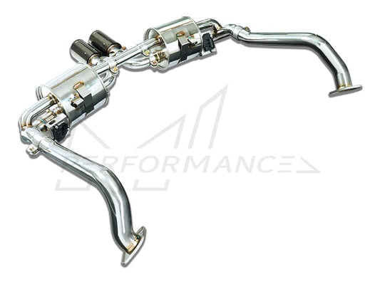 Stone Exhaust PORSCHE 718 Cayman S/GTS & Boxster S/GTS Cat-Back Valvetronic Exhaust System (2.0T & 2.5T) - ML Performance UK