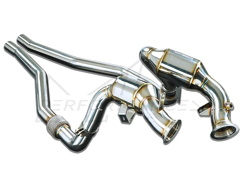 Stone Exhaust Porsche 95B Eddy Catalytic Downpipe (Inc. Macan S 3.0T & Macan Turbo 3.6T) - ML Performance UK