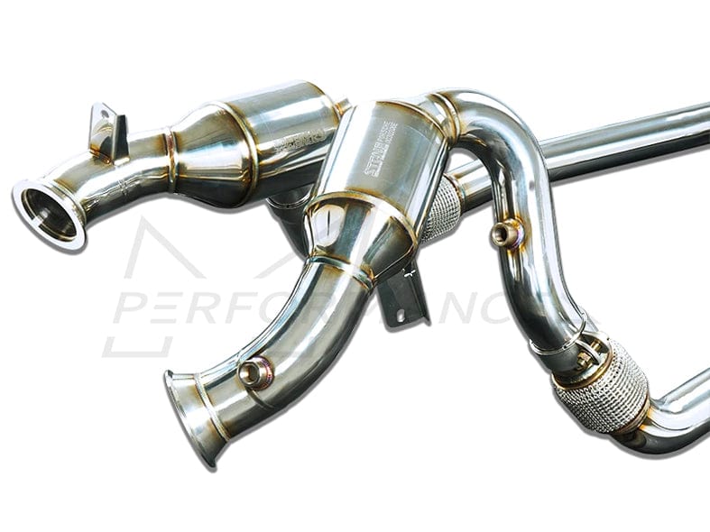 Stone Exhaust Porsche 95B Eddy Catalytic Downpipe (Inc. Macan S 3.0T & Macan Turbo 3.6T) - ML Performance UK
