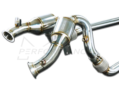 Stone Exhaust Porsche 95B Eddy Catalytic Downpipe (Inc. Macan S 3.0T & Macan Turbo 3.6T) - ML Performance UK