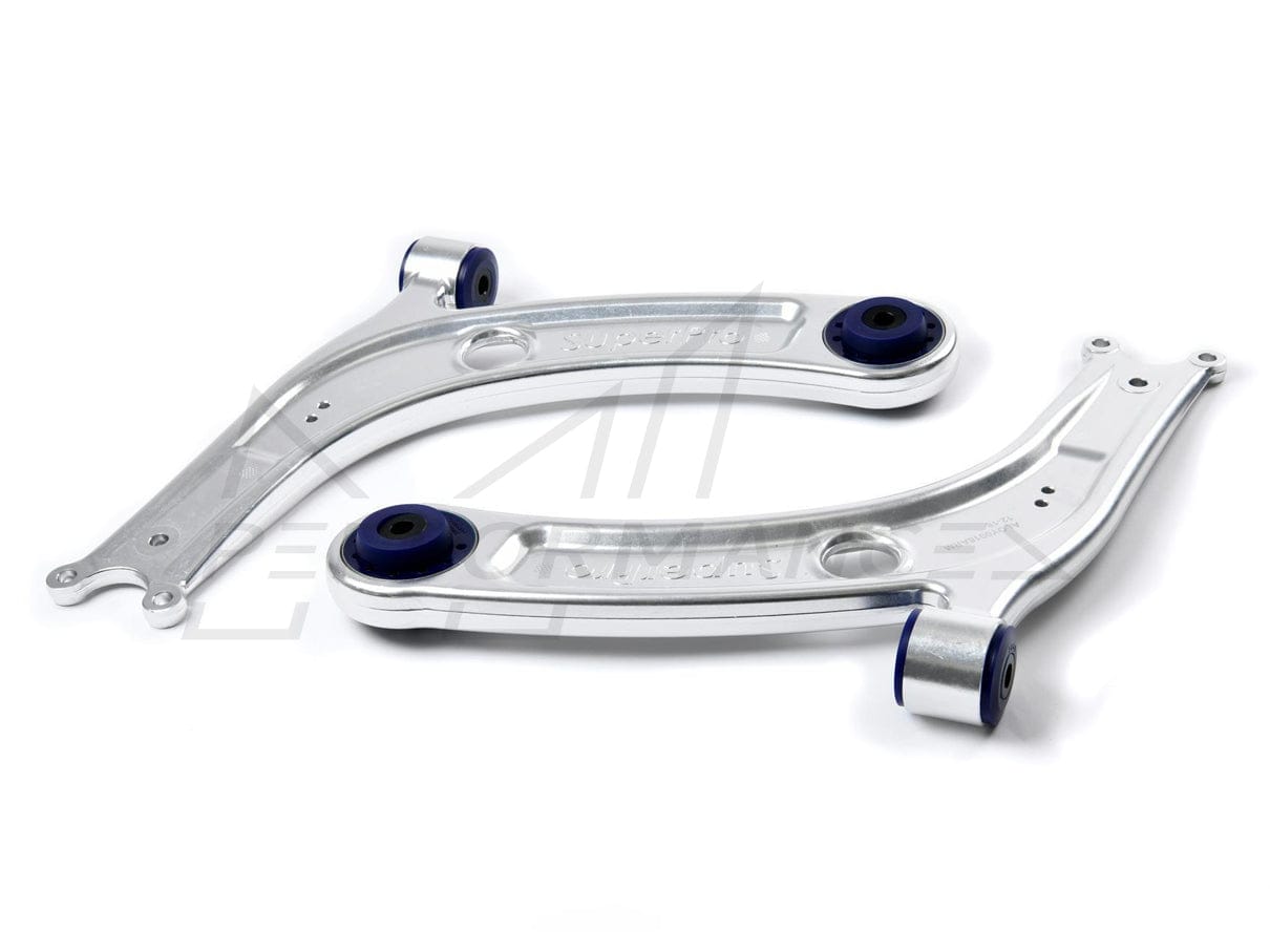 SuperPro Audi Seat Skoda VW MQB Performance Front Lower Control Alloy Arm Kit (Inc. MK7 Golf, 8V A3, MK3 Leon & MK3 Octavia) - ML Performance UK