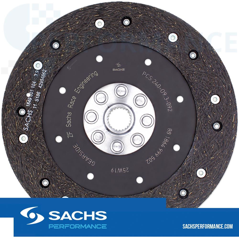 Sachs Performance Audi VW 2.0 EA888 Gen3 240mm Performance Clutch Disc (Inc. 8S TTS & MK7 Golf R) - ML Performance UK