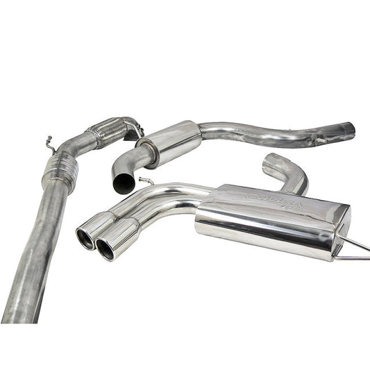 Cobra Exhaust Seat Leon FR Mk2 1P 2.0 T FSI (06-13) Turbo Back Performance Exhaust | ML Performance UK Car Parts