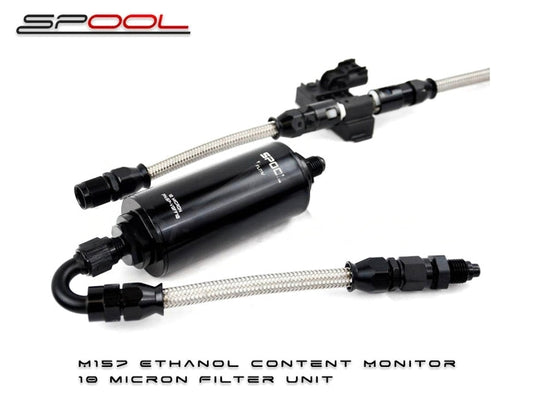 Spool Performance Mercedes-AMG M157 5.5L V8 Wireless Ethanol Analyzer Kit With 10 Micron Filter (Inc. W212 E 63, W219 CLS 63 & W463 G 63)