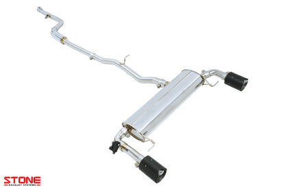 Stone Exhaust BMW B48 G01 G02 OEM Integrated Valve Catback Exhaust System (X3 20i xDrive & X4 20i xDrive) | ML Performance UK