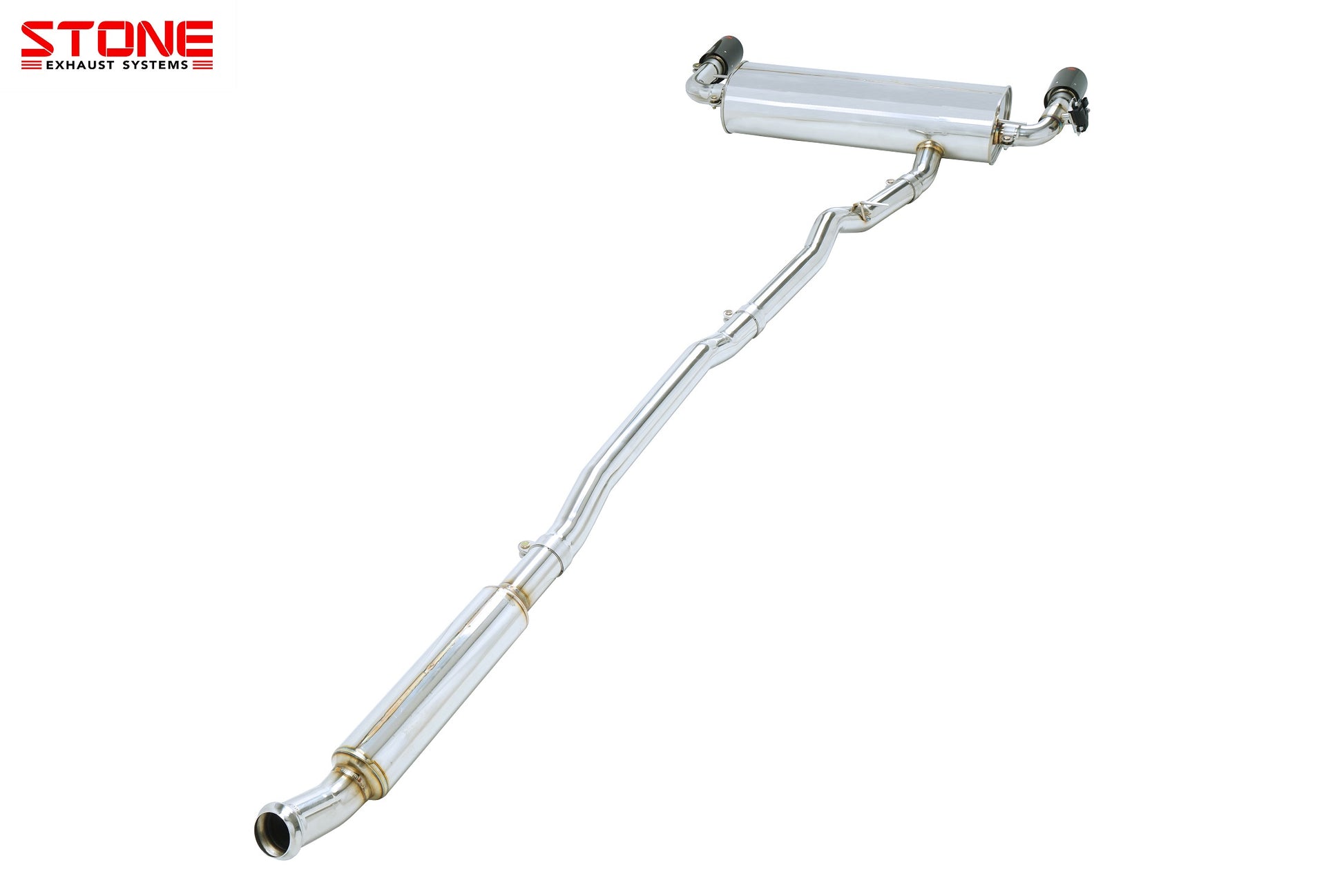 Stone Exhaust BMW B48E F40 F44 Cat-Back Valvetronic Exhaust System (M135ix & M235ix)  | ML Performance UK