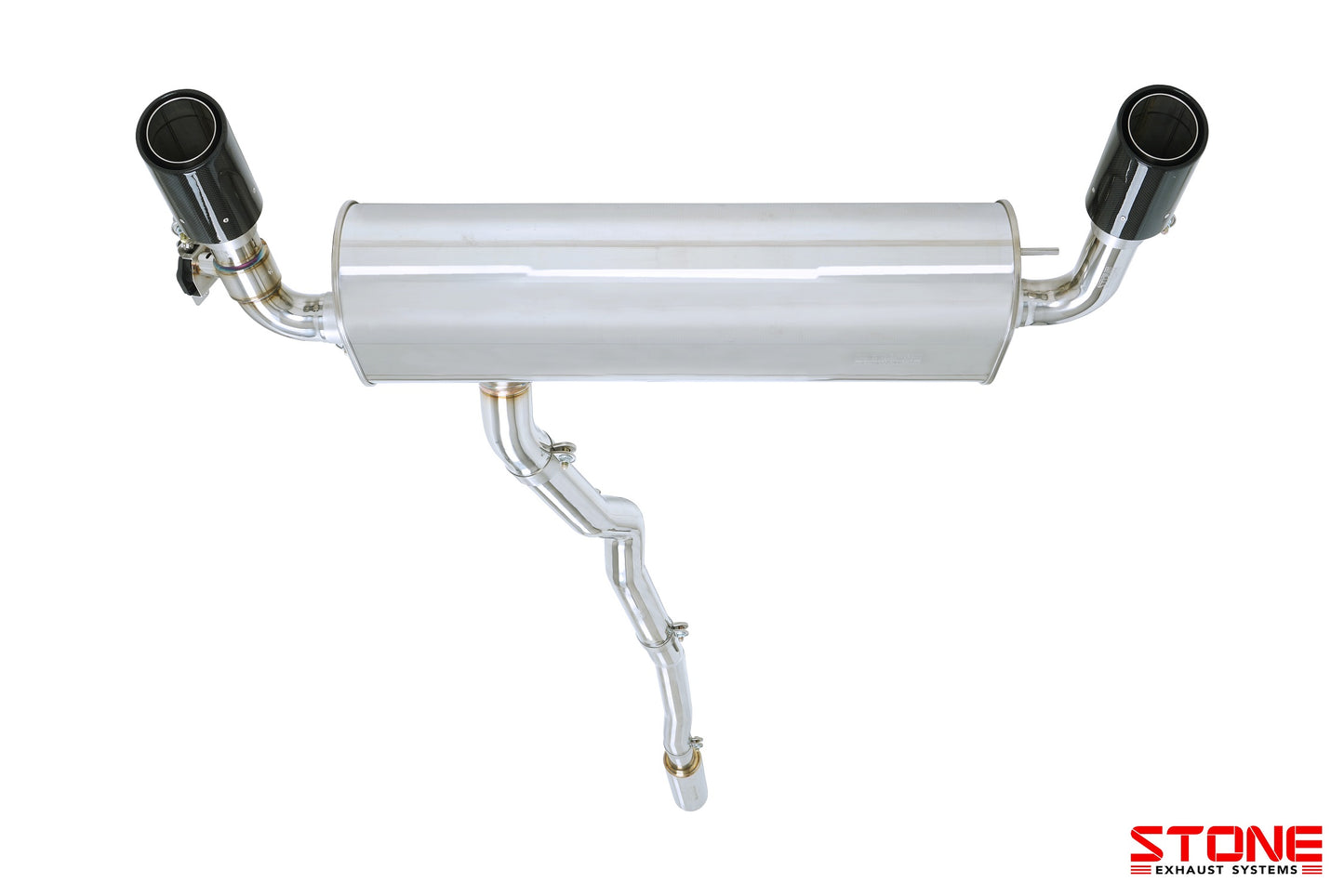 Stone Exhaust BMW B48E F40 F44 Cat-Back Valvetronic Exhaust System (M135ix & M235ix)  | ML Performance UK