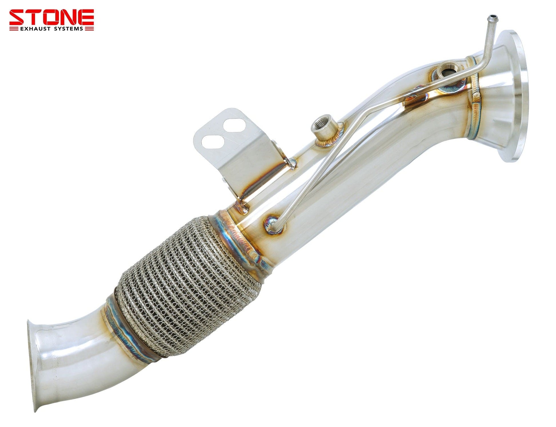 Stone Exhaust BMW B58C G01 G02 G14 G15 Catless Downpipe - OPF model (Inc. 840i, X5 40i, X3 M40i & X4 M40i) | ML Performance UK