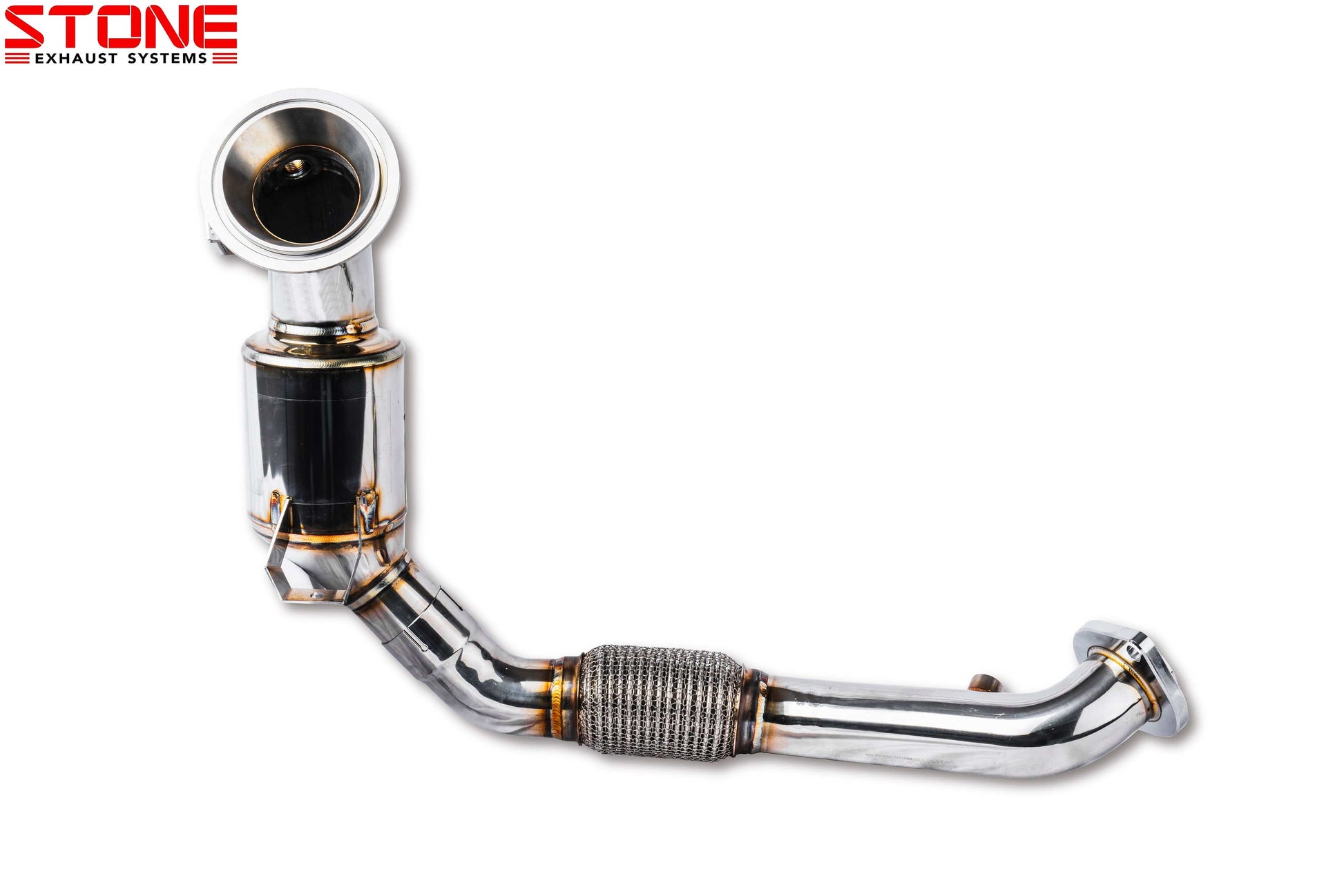 Stone Exhaust Lexus 8AR-FTS AZ10 NX Eddy Catalytic Downpipe (NX 200T & NX 300T) | ML Performance UK