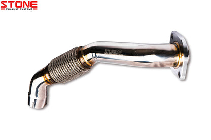 Stone Exhaust Lexus 8AR-FTS AZ10 NX Eddy Catalytic Downpipe (NX 200T & NX 300T) | ML Performance UK