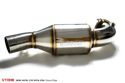 Stone Exhaust Mercedes-Benz M270 C/X117 W176 Eddy Catalytic Downpipe (Inc. A180, A250, CLA200 & CLA250) - ML Performance UK