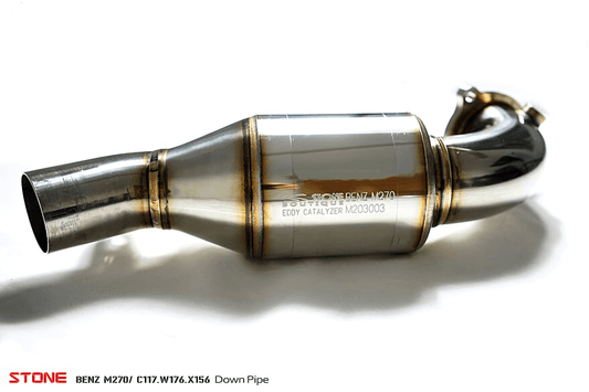 Stone Exhaust Mercedes-Benz M270 C/X117 W176 Eddy Catalytic Downpipe (Inc. A180, A250, CLA200 & CLA250) - ML Performance UK