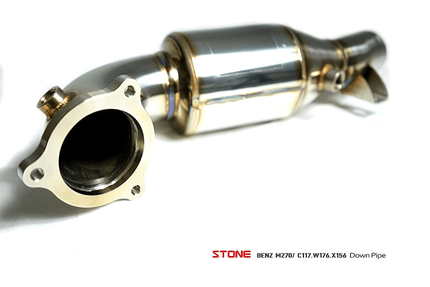 Stone Exhaust Mercedes-Benz M270 C/X117 W176 Eddy Catalytic Downpipe (Inc. A180, A250, CLA200 & CLA250) - ML Performance UK
