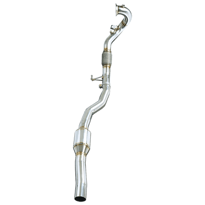 Stone Exhaust Volkswagen EA888 MK2 Tiguan 2.0 TSI Eddy Catalytic Downpipe | ML Performance UK