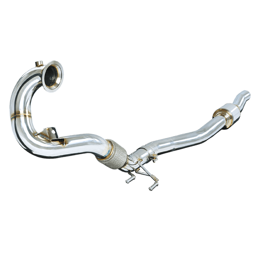 Stone Exhaust Volkswagen EA888 MK2 Tiguan 2.0 TSI Eddy Catalytic Downpipe | ML Performance UK