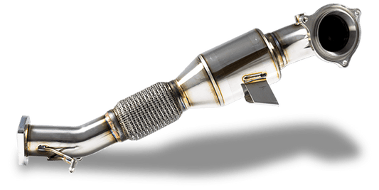 Stone Exhaust Volvo Y555/Y556 V40 T4 1.6T Eddy Catalytic Downpipe - ML Performance UK