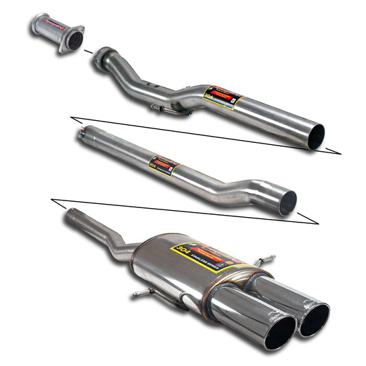 Supersprint MINI R56 Sport & Sound Pack Cat-Back Exhaust (Cooper S & JCW GP) - ML Performance UK