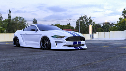 Clinched 2018 Ford Mustang Widebody Kit