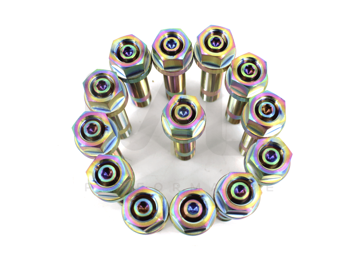 VTT M14/M12 Titanium Wheel Stud Kit - ML Performance UK