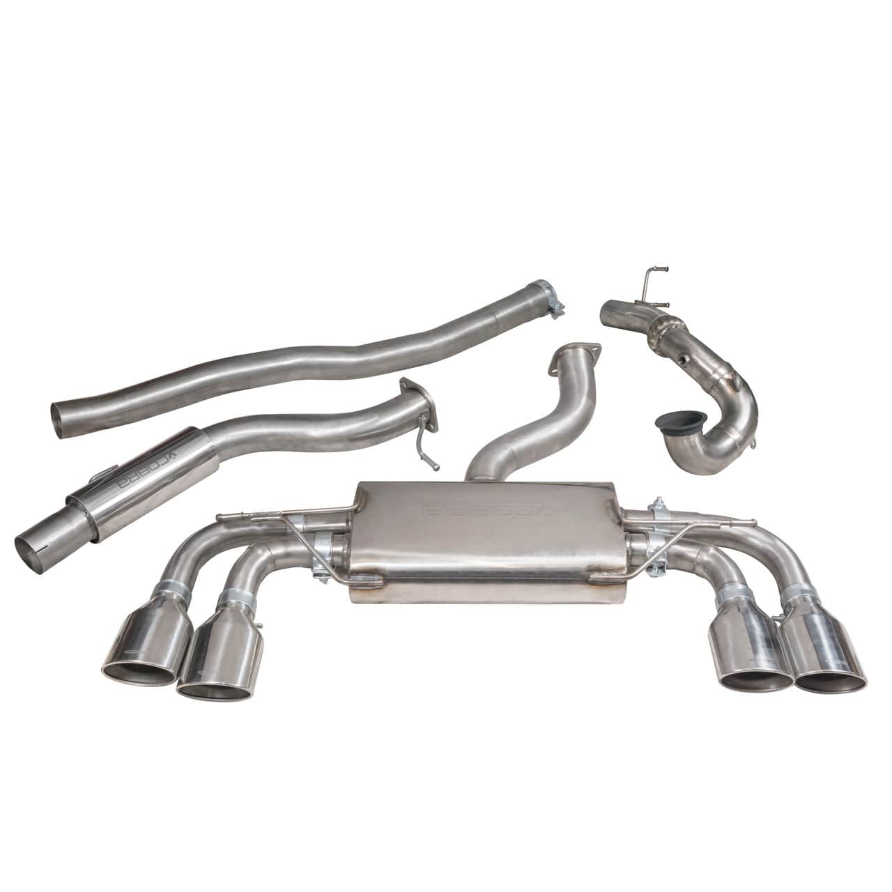 Cobra Exhaust VW Golf R (Mk7) 2.0 TSI (5G) (12-18) Turbo Back Performance Exhaust