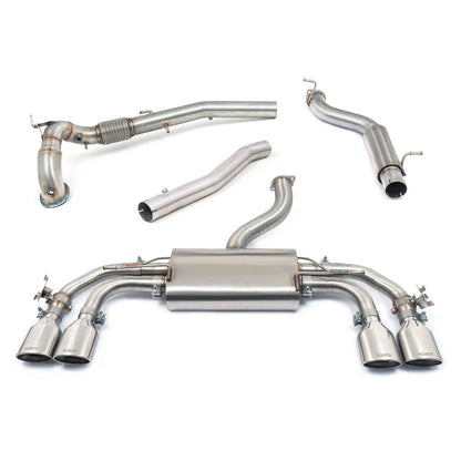 Cobra Exhaust VW Golf R (Mk8) 2.0 TSI (21+) Valved Turbo Back Performance Exhaust