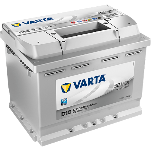 Varta Silver 027 Car Battery - 5 Year Guarantee D15