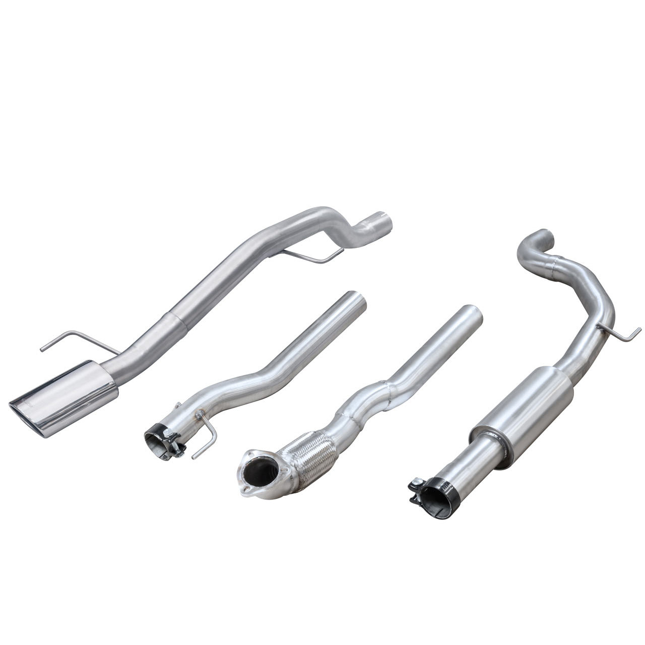 Cobra Exhaust Vauxhall Corsa E 1.0 Turbo (15-19) Venom Box Delete Cat Back Performance Exhaust | ML Performance UK Car Parts