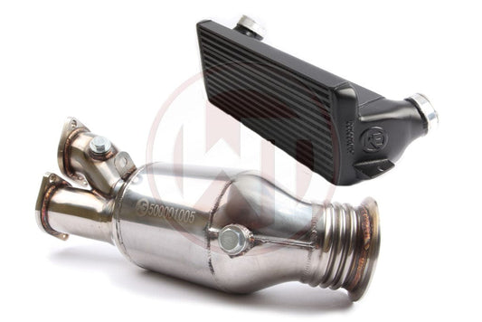 Wagner BMW E82 E90 E93 N55 Catless Downpipe and EVO1 Performance Intercooler (135i & 335i) - ML Performance UK