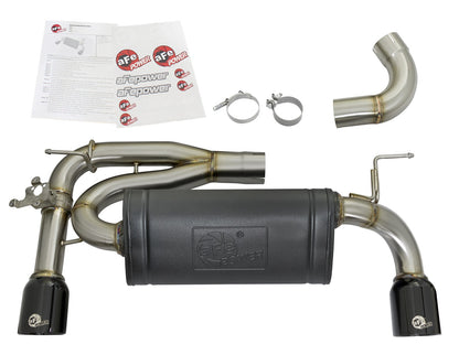 aFe BMW F30 F32 F33 MACH Force-Xp 304 Stainless Steel Axle-Back Exhaust System (335i, 335ix, 435i & 435ix) - ML Performance UK