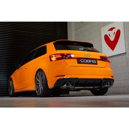 Cobra Exhaust Audi S3 (8V) 3 Door (Valved) (13-17) Turbo Back Performance Exhaust