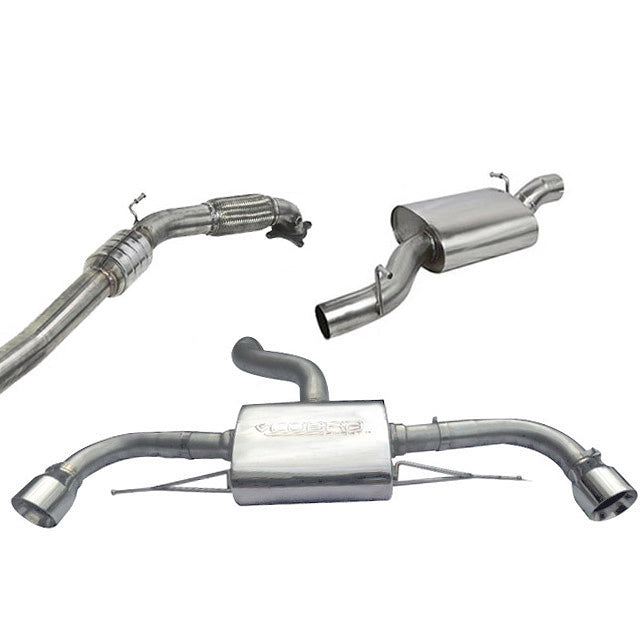 Cobra Exhaust Audi TT (Mk2) 2.0 TFSI (Quattro) 2012-14 Turbo-Back Performance Exhaust | ML Performance UK Car Parts
